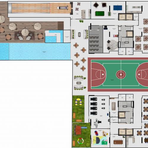 Apartamento na planta em bombinhas