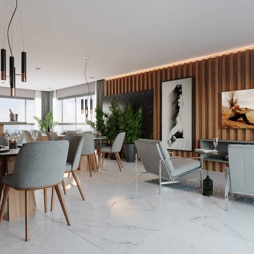 Apartamento mobiliado em Itapema